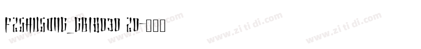 FZShuSong_GB18030 Z0字体转换